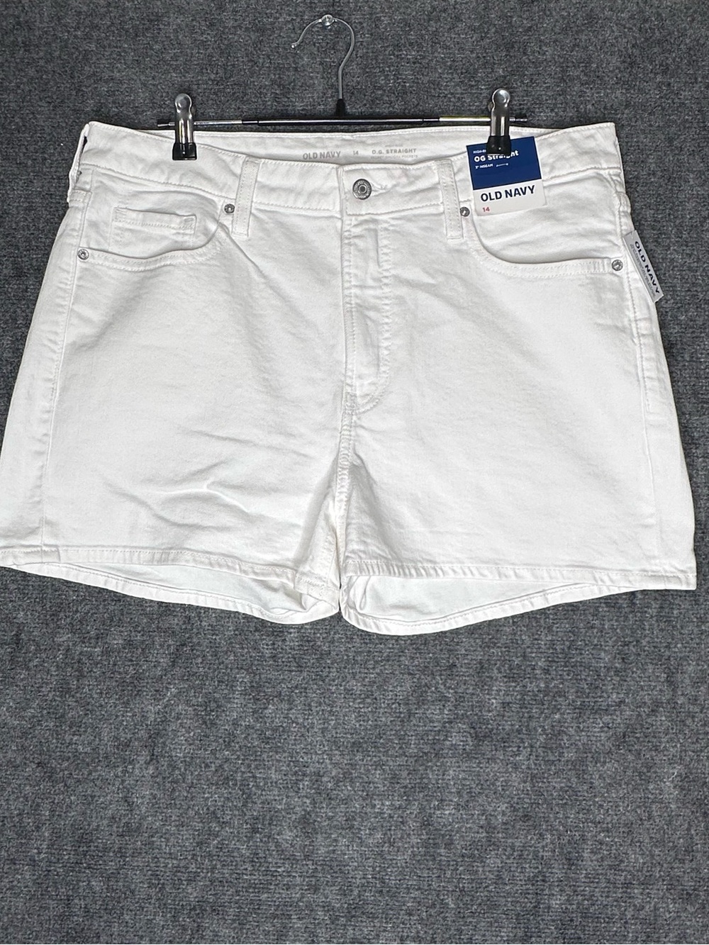 Old Navy OG Straight Denim Shorts NWT